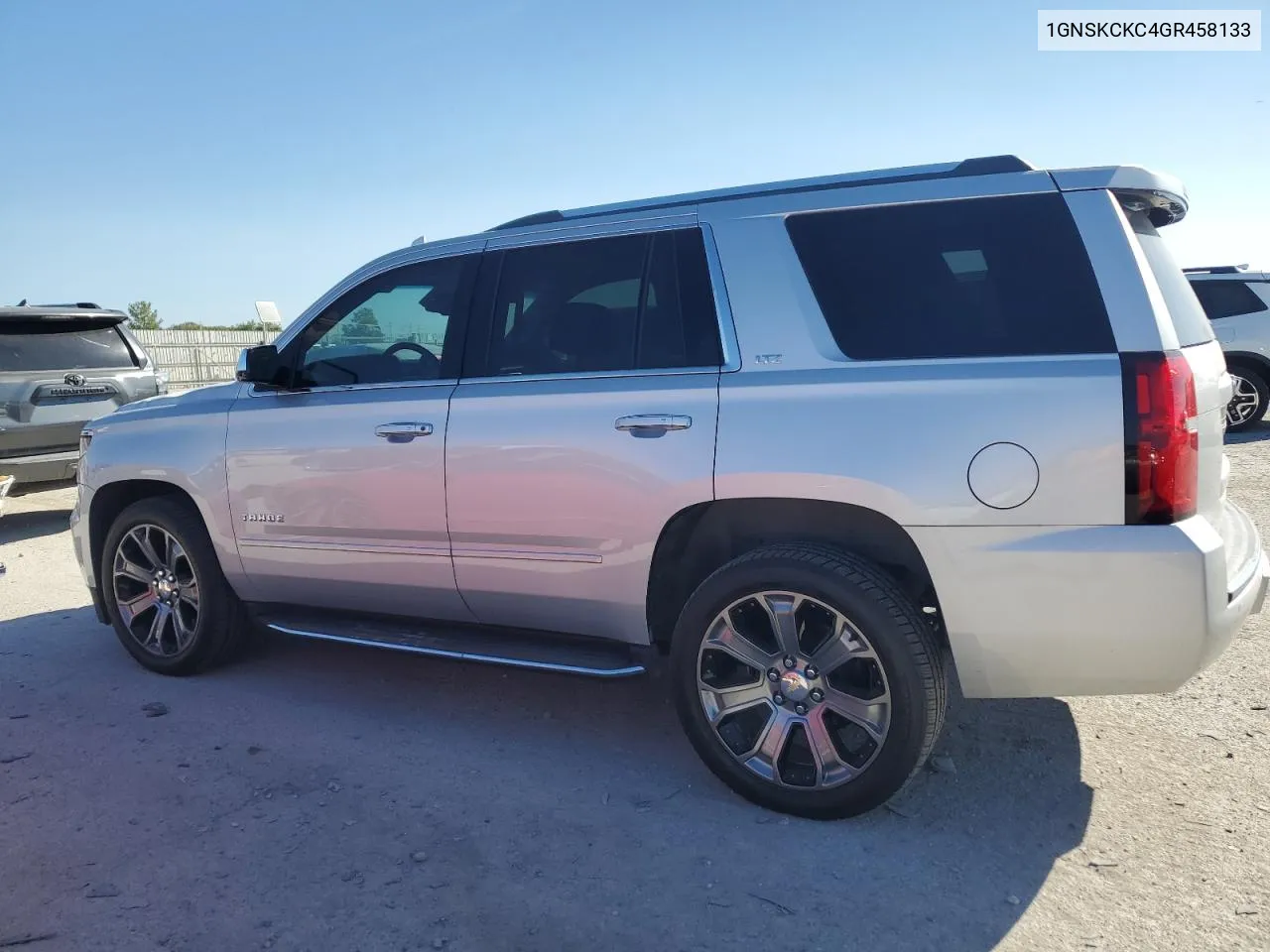 2016 Chevrolet Tahoe K1500 Ltz VIN: 1GNSKCKC4GR458133 Lot: 71576194