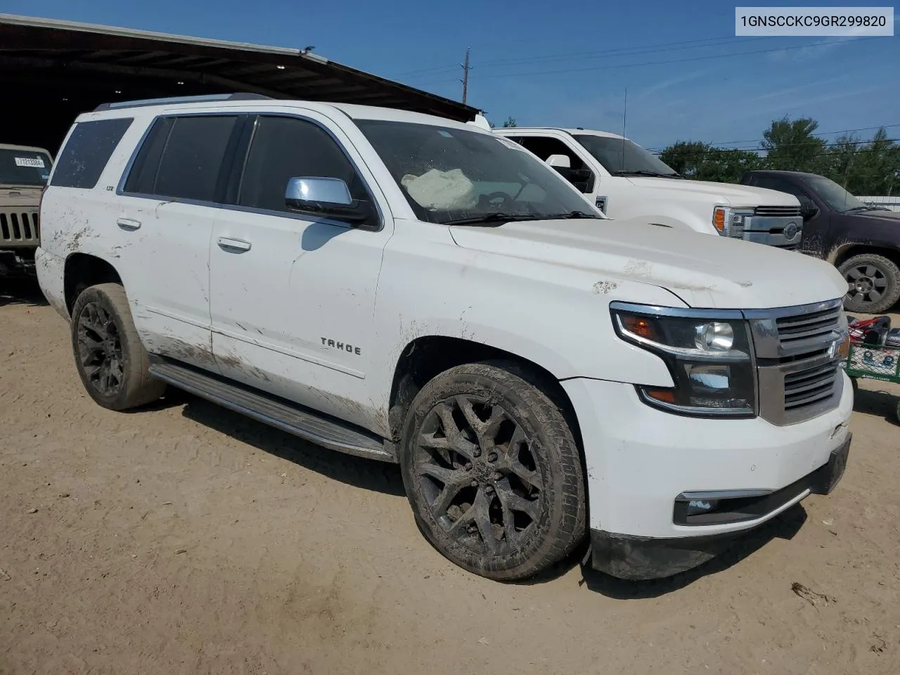 2016 Chevrolet Tahoe C1500 Ltz VIN: 1GNSCCKC9GR299820 Lot: 71663264