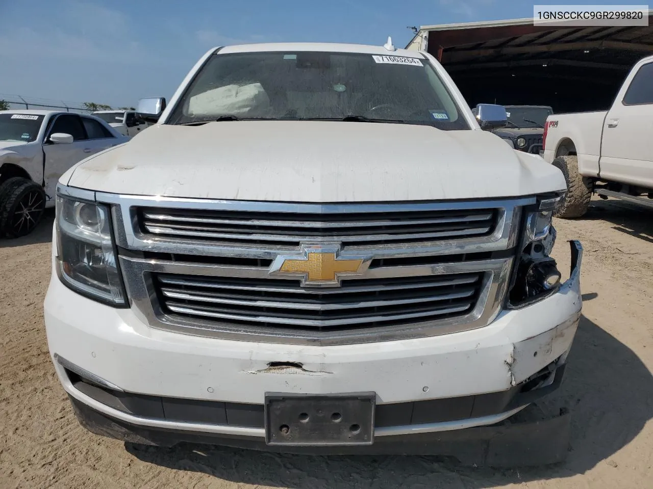 2016 Chevrolet Tahoe C1500 Ltz VIN: 1GNSCCKC9GR299820 Lot: 71663264