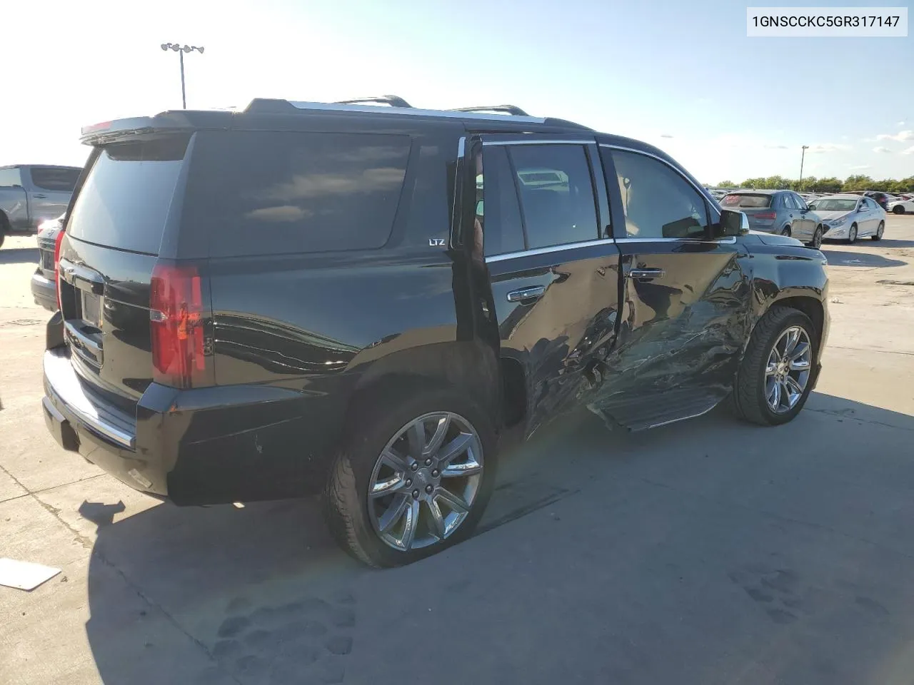 2016 Chevrolet Tahoe C1500 Ltz VIN: 1GNSCCKC5GR317147 Lot: 71983724