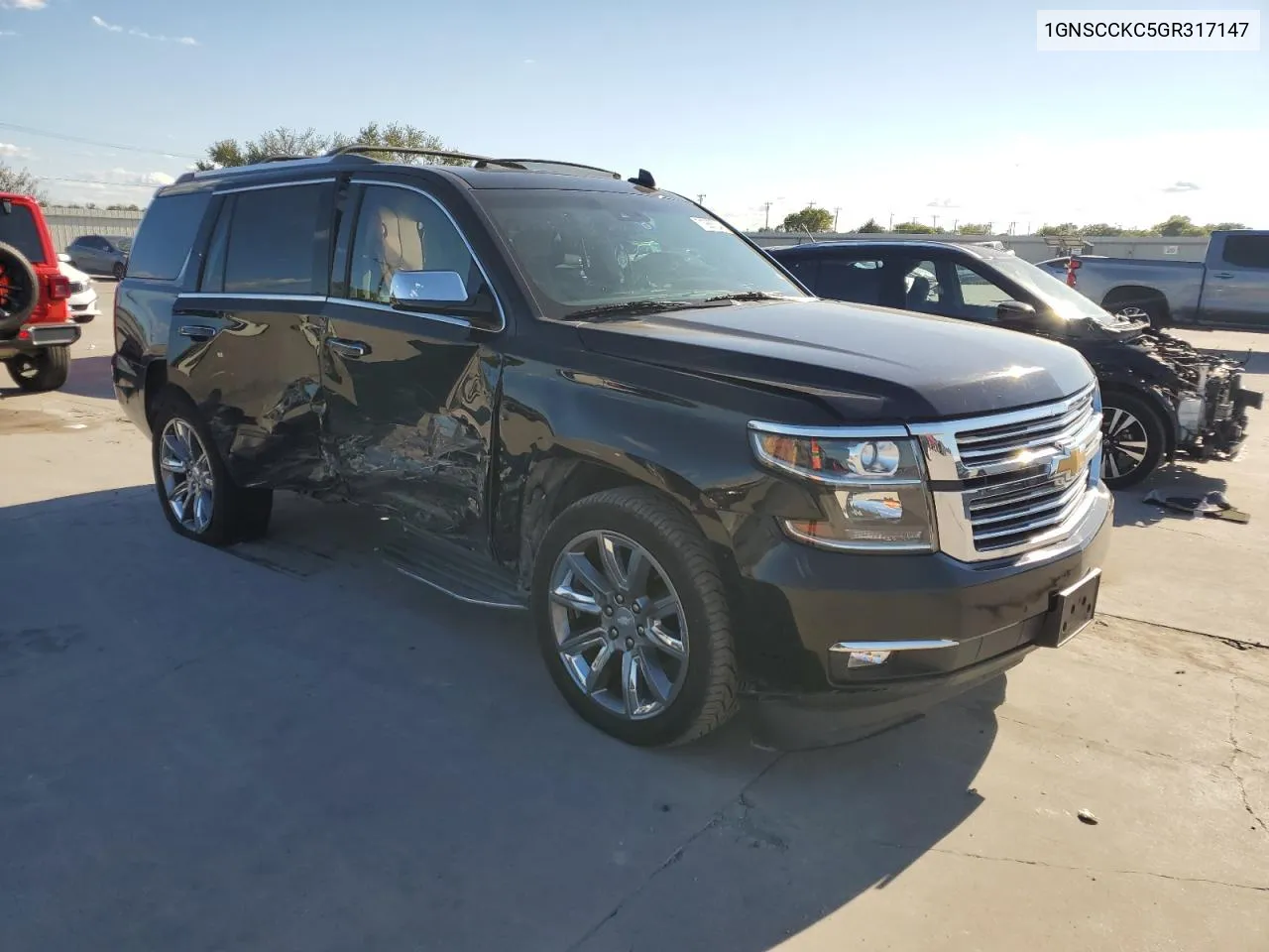 2016 Chevrolet Tahoe C1500 Ltz VIN: 1GNSCCKC5GR317147 Lot: 71983724