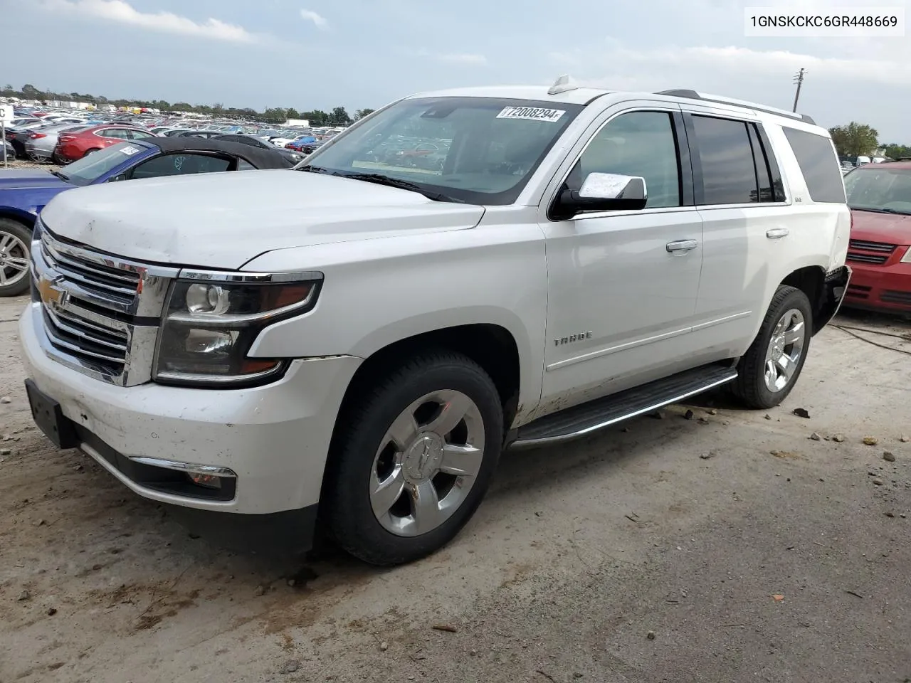 2016 Chevrolet Tahoe K1500 Ltz VIN: 1GNSKCKC6GR448669 Lot: 72008294