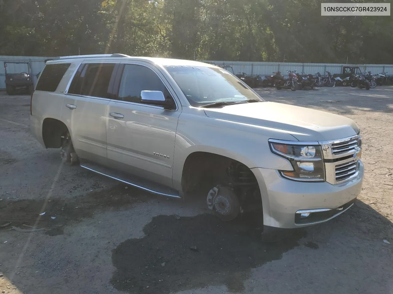 2016 Chevrolet Tahoe C1500 Ltz VIN: 1GNSCCKC7GR423924 Lot: 72565304