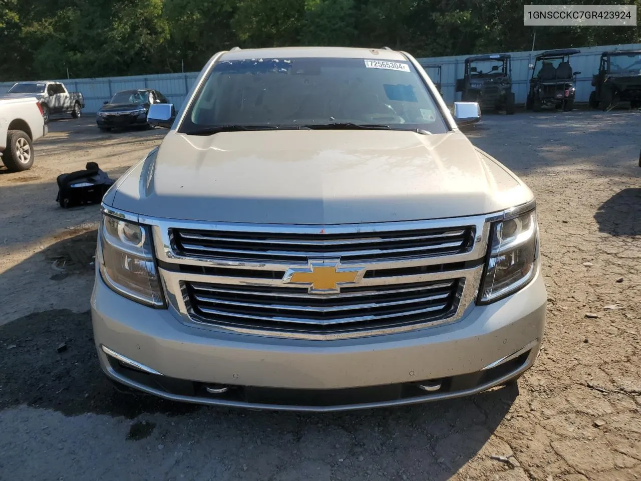 2016 Chevrolet Tahoe C1500 Ltz VIN: 1GNSCCKC7GR423924 Lot: 72565304