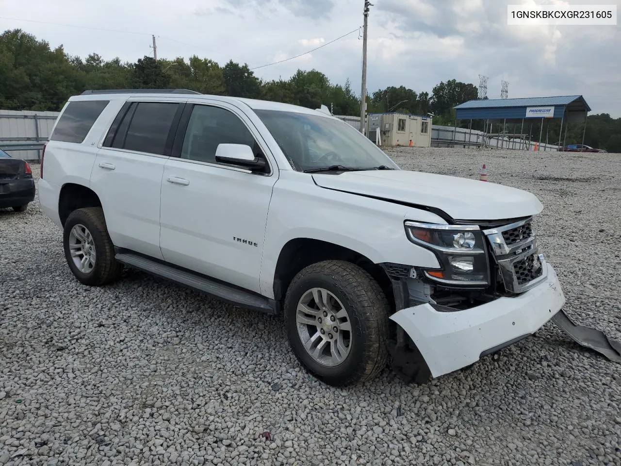 2016 Chevrolet Tahoe K1500 Lt VIN: 1GNSKBKCXGR231605 Lot: 72618194