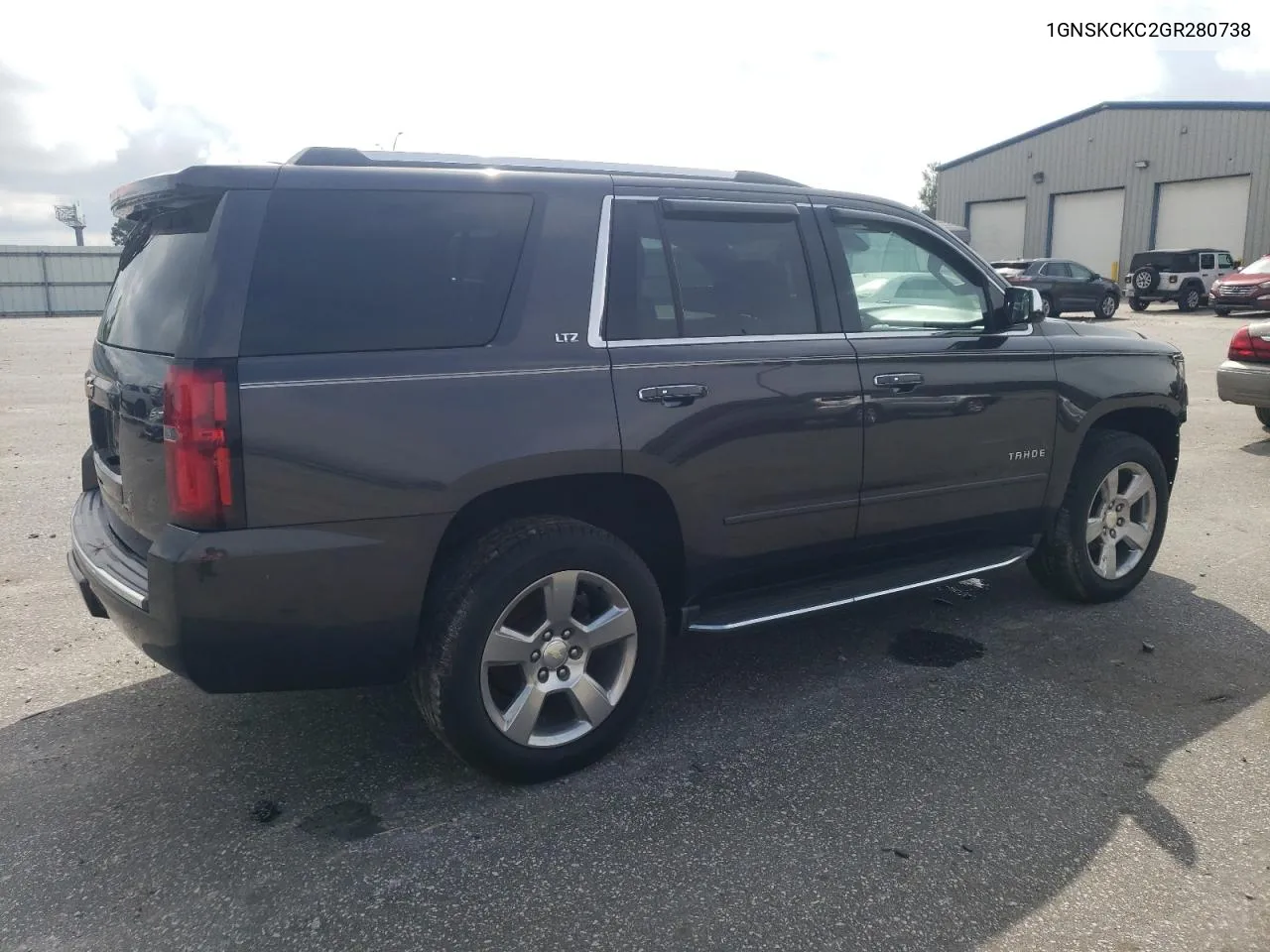 2016 Chevrolet Tahoe K1500 Ltz VIN: 1GNSKCKC2GR280738 Lot: 72701494