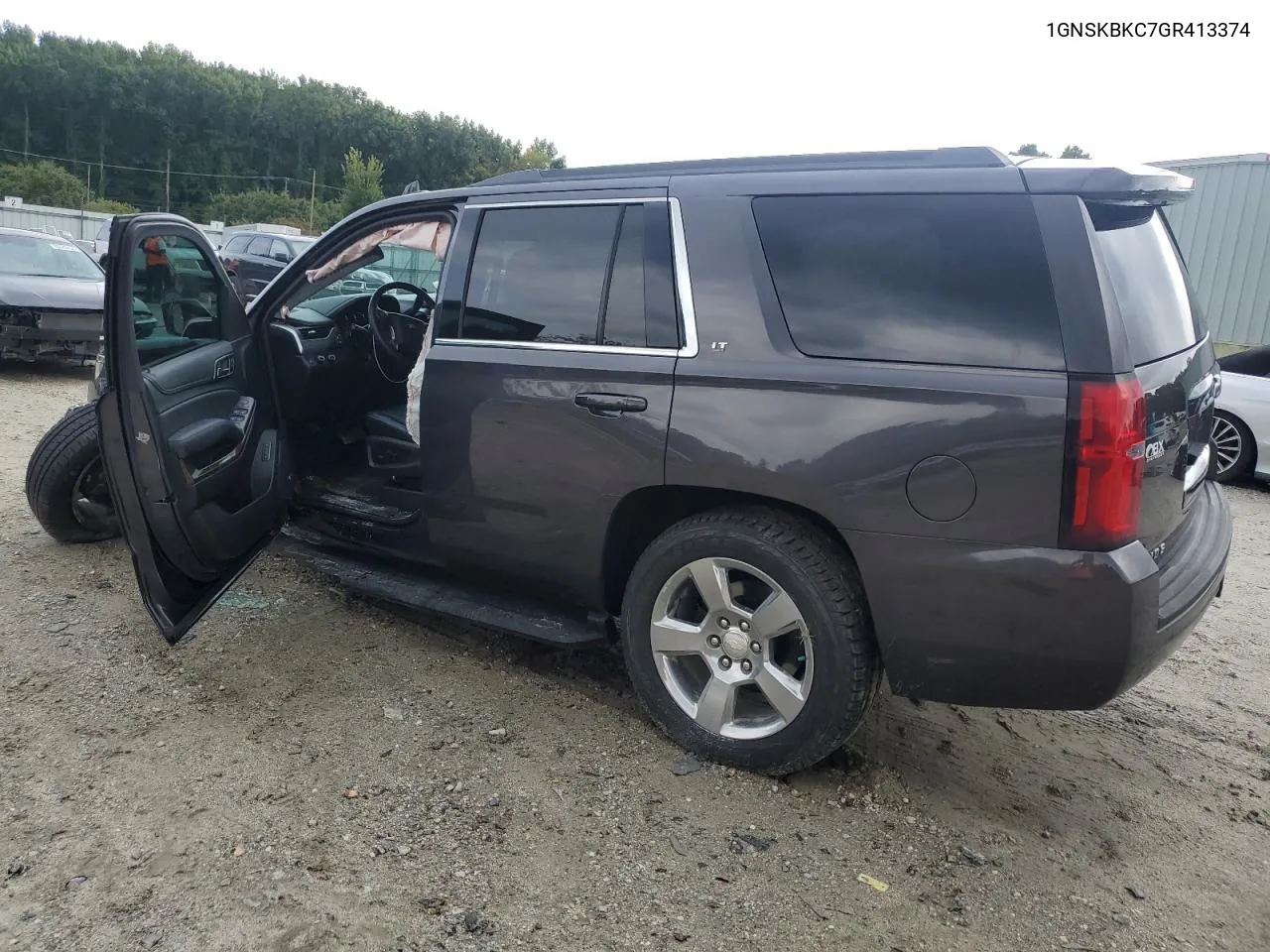 2016 Chevrolet Tahoe K1500 Lt VIN: 1GNSKBKC7GR413374 Lot: 72764334