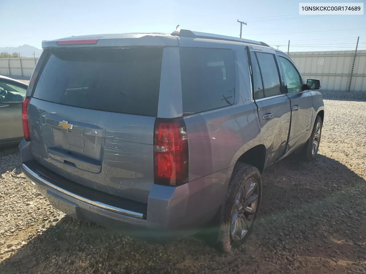 2016 Chevrolet Tahoe K1500 Ltz VIN: 1GNSKCKC0GR174689 Lot: 72959204