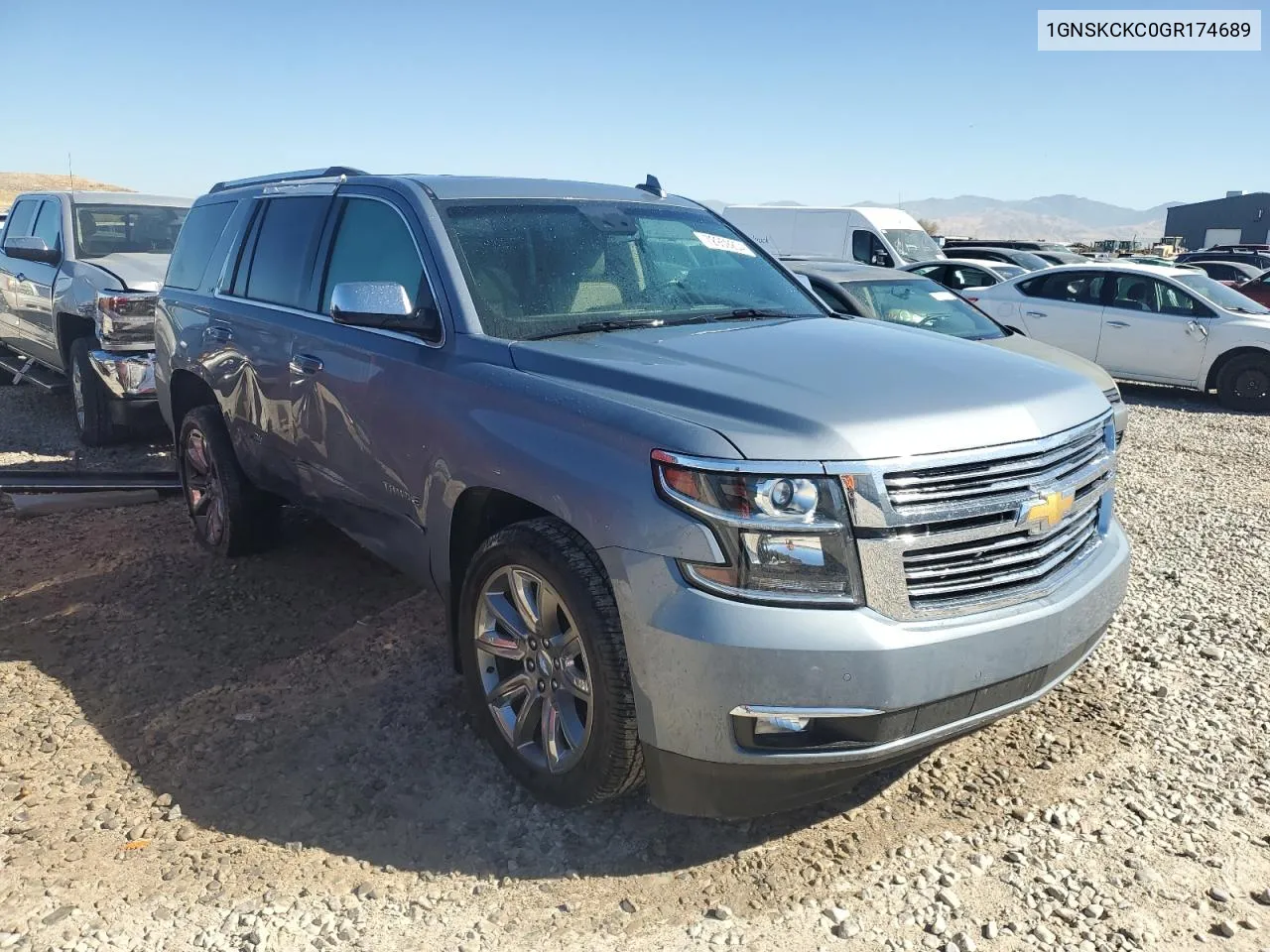 2016 Chevrolet Tahoe K1500 Ltz VIN: 1GNSKCKC0GR174689 Lot: 72959204