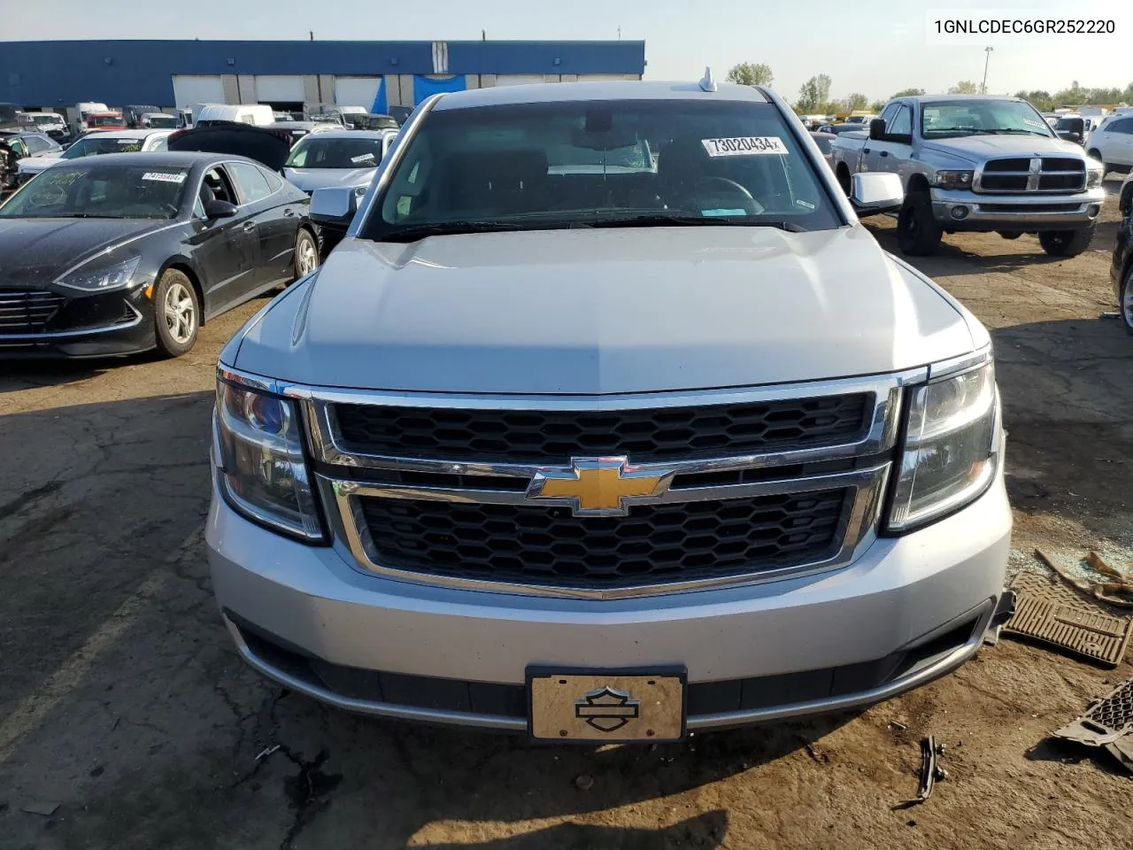 2016 Chevrolet Tahoe Police VIN: 1GNLCDEC6GR252220 Lot: 73020434