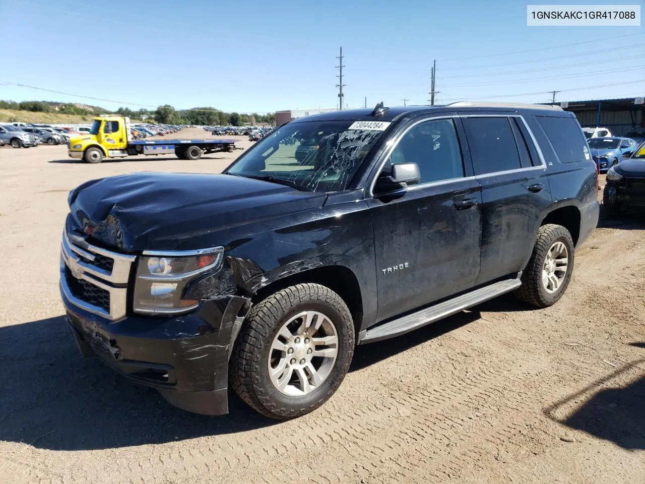 2016 Chevrolet Tahoe K1500 Ls VIN: 1GNSKAKC1GR417088 Lot: 73044284