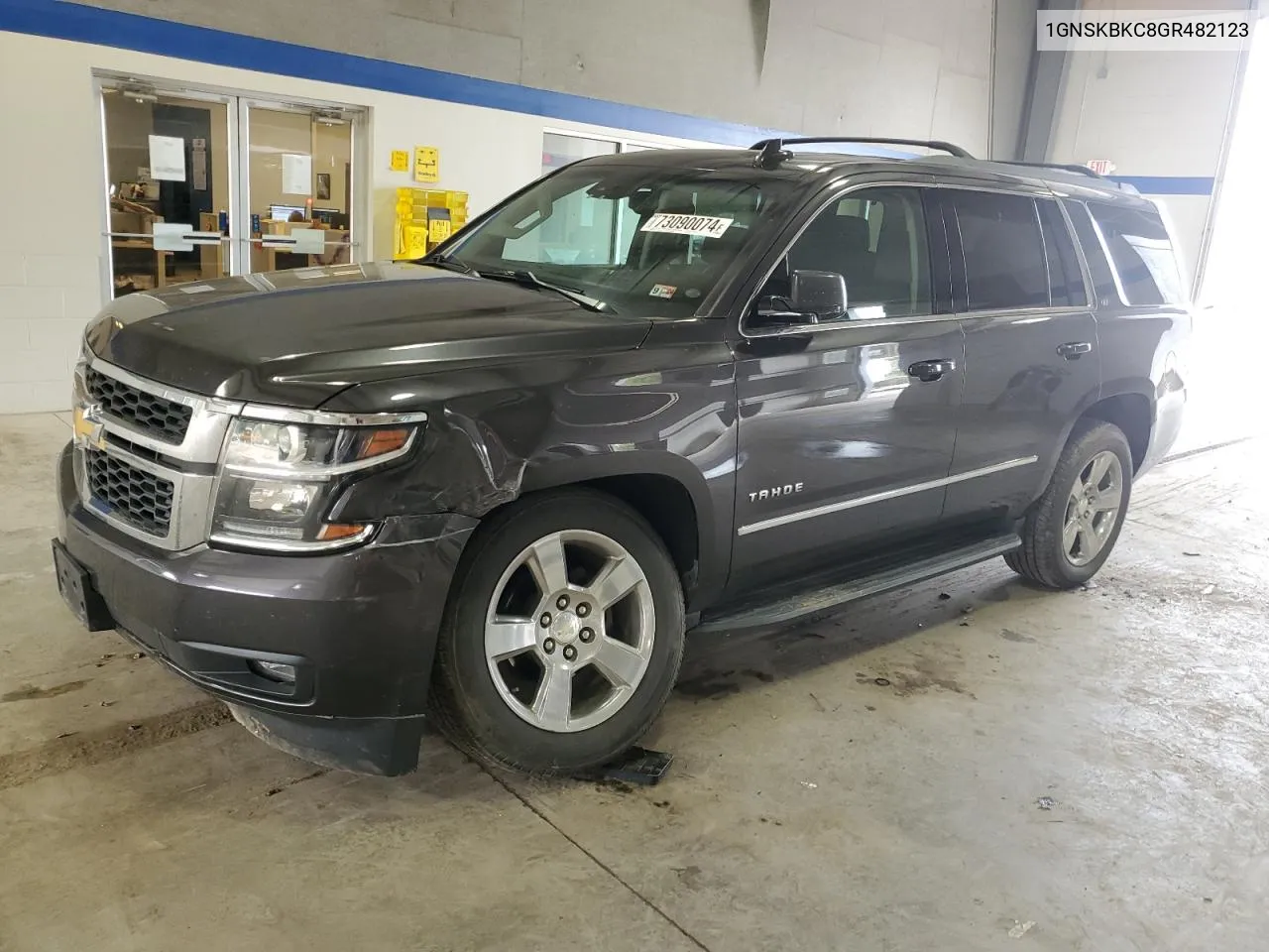 2016 Chevrolet Tahoe K1500 Lt VIN: 1GNSKBKC8GR482123 Lot: 73090074