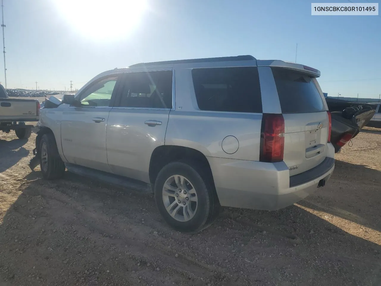 2016 Chevrolet Tahoe C1500 Lt VIN: 1GNSCBKC8GR101495 Lot: 73099824