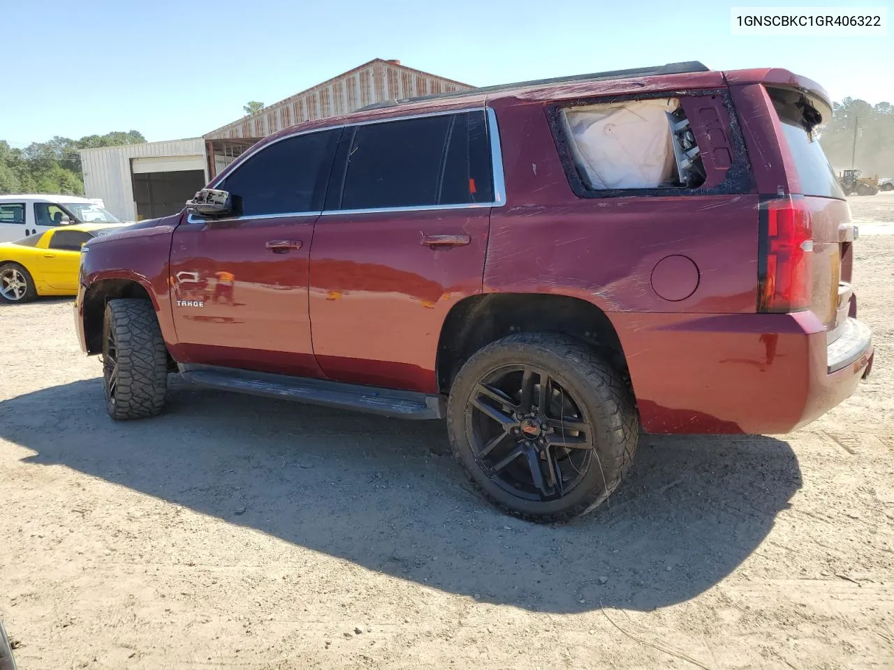 2016 Chevrolet Tahoe C1500 Lt VIN: 1GNSCBKC1GR406322 Lot: 73228664