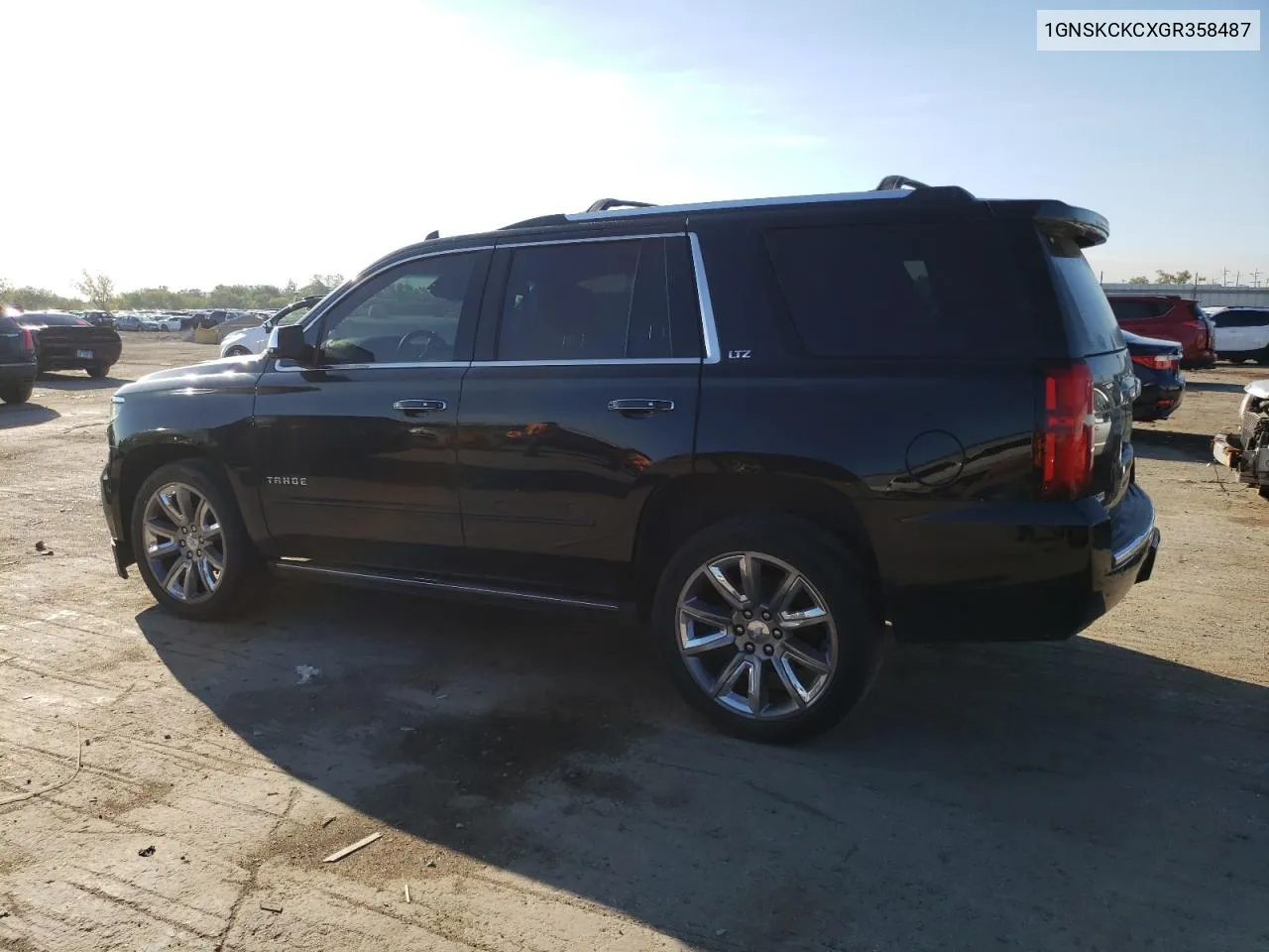 1GNSKCKCXGR358487 2016 Chevrolet Tahoe K1500 Ltz