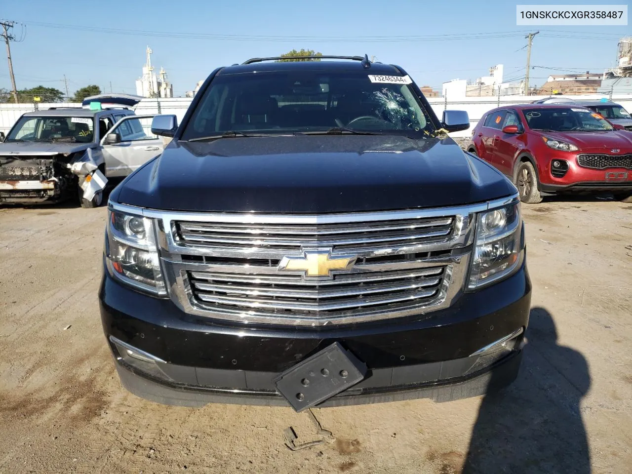 1GNSKCKCXGR358487 2016 Chevrolet Tahoe K1500 Ltz