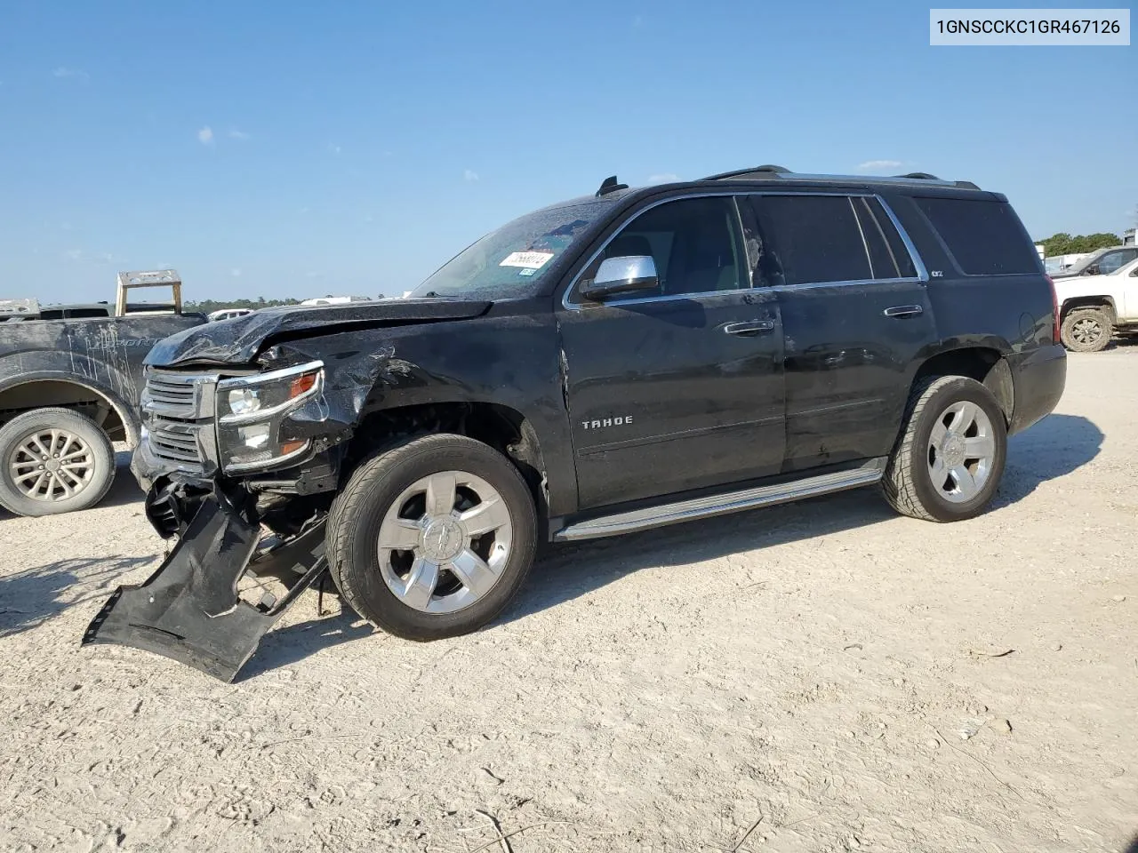 2016 Chevrolet Tahoe C1500 Ltz VIN: 1GNSCCKC1GR467126 Lot: 73568074