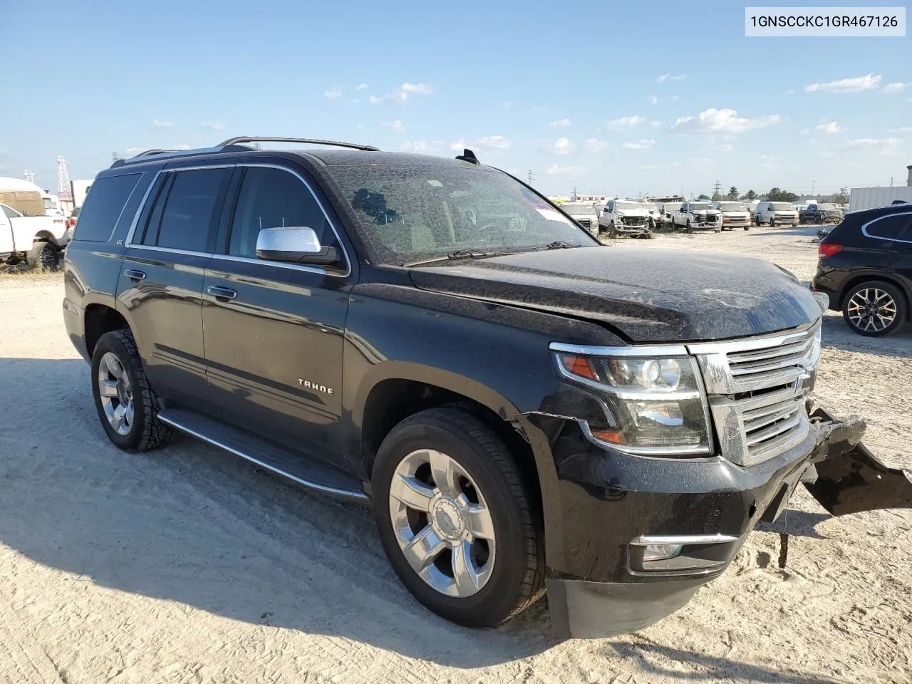 2016 Chevrolet Tahoe C1500 Ltz VIN: 1GNSCCKC1GR467126 Lot: 73568074