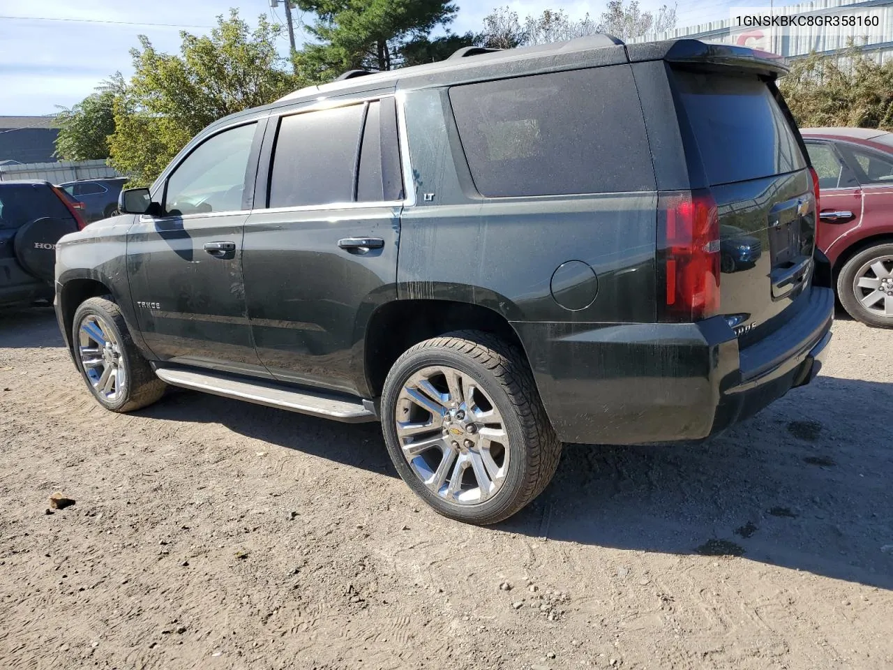 1GNSKBKC8GR358160 2016 Chevrolet Tahoe K1500 Lt