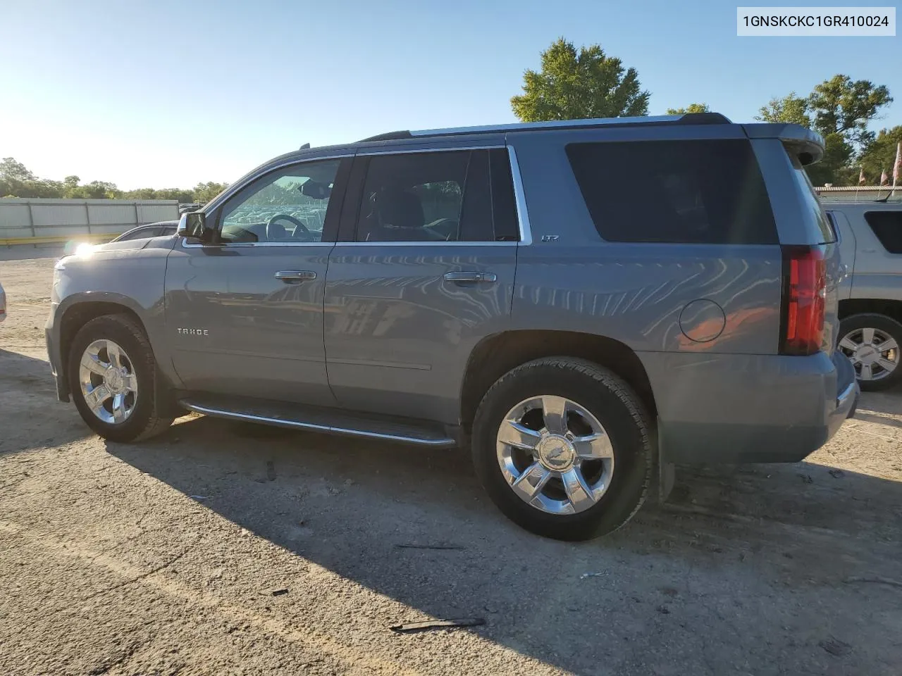 2016 Chevrolet Tahoe K1500 Ltz VIN: 1GNSKCKC1GR410024 Lot: 73672064