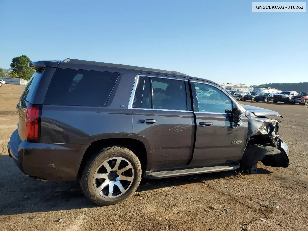 2016 Chevrolet Tahoe C1500 Lt VIN: 1GNSCBKCXGR316263 Lot: 73682034