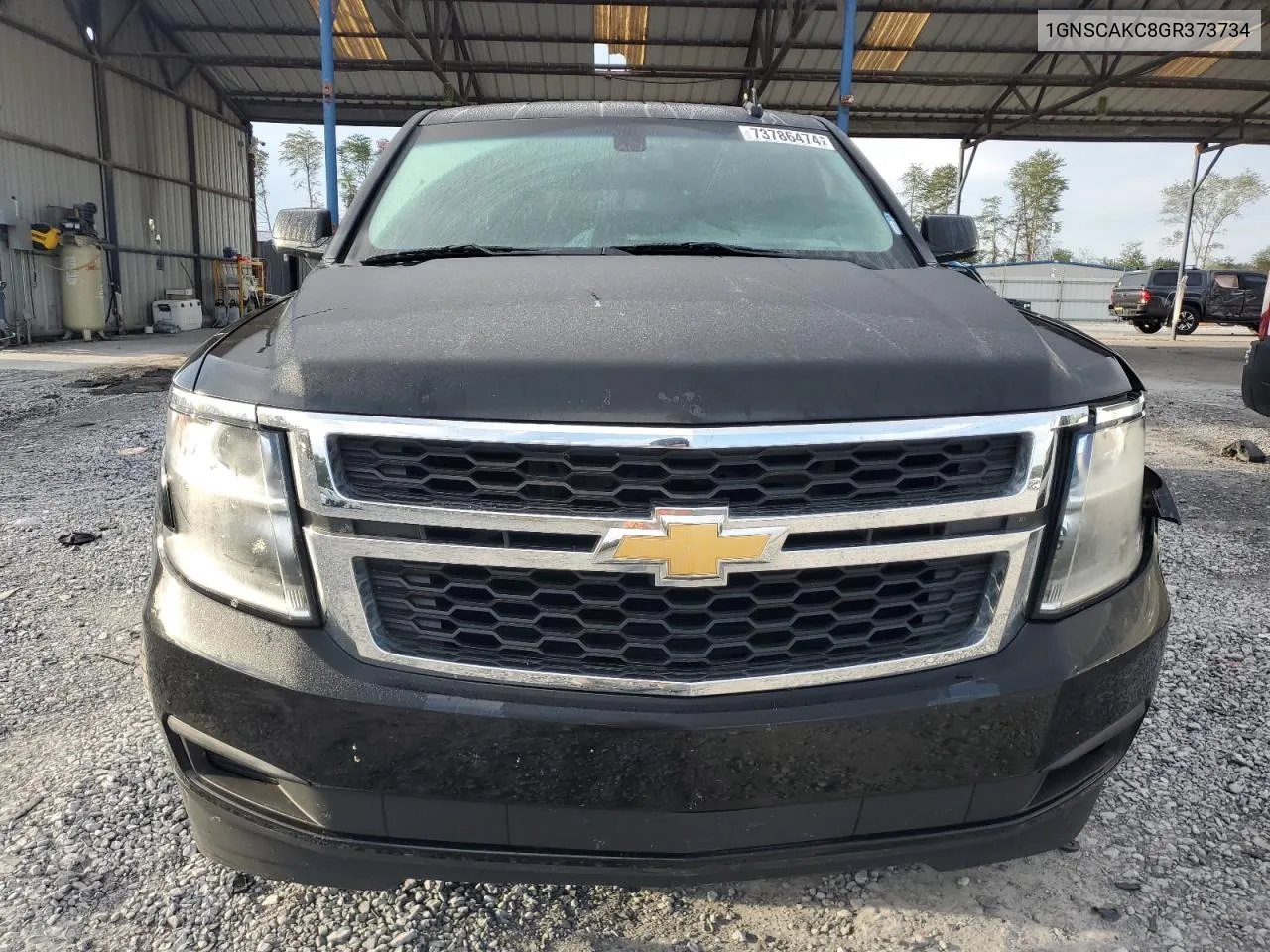 2016 Chevrolet Tahoe C1500 Ls VIN: 1GNSCAKC8GR373734 Lot: 73786474