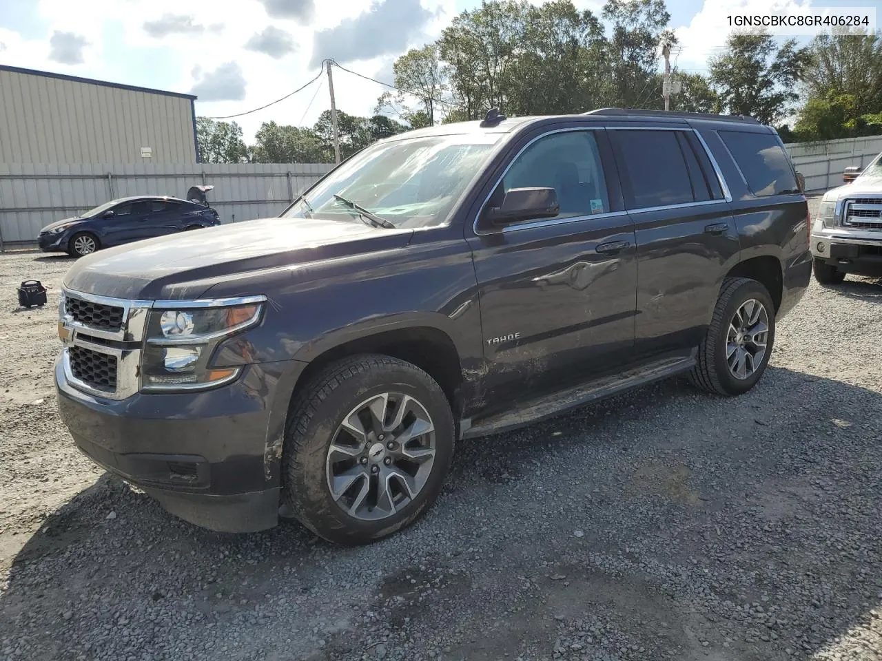 2016 Chevrolet Tahoe C1500 Lt VIN: 1GNSCBKC8GR406284 Lot: 73798324