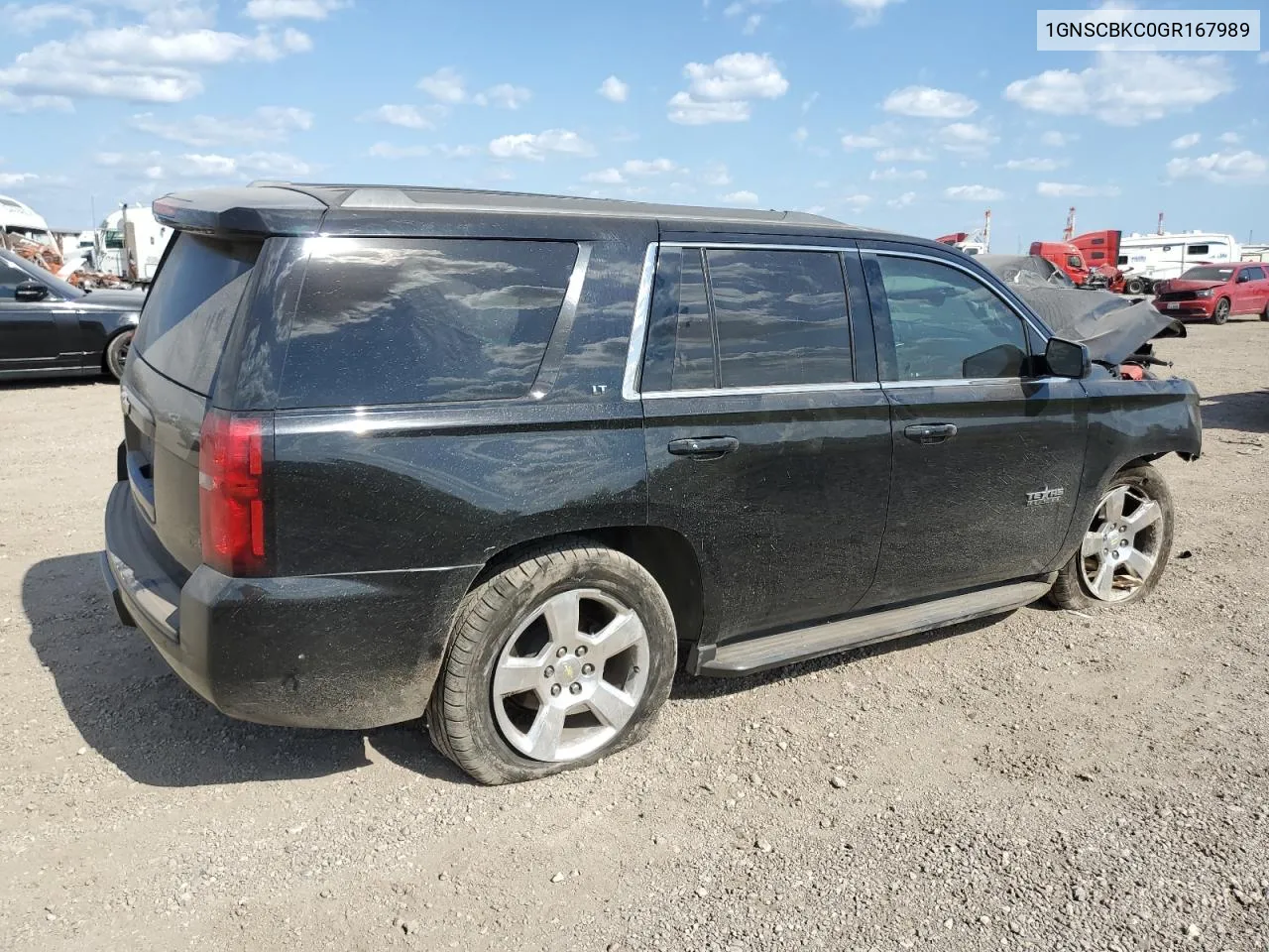 2016 Chevrolet Tahoe C1500 Lt VIN: 1GNSCBKC0GR167989 Lot: 73956744