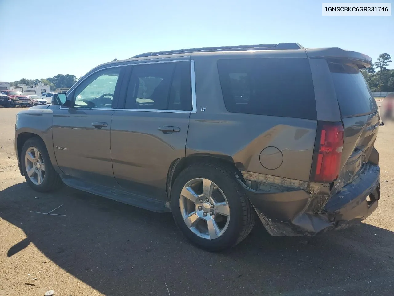 2016 Chevrolet Tahoe C1500 Lt VIN: 1GNSCBKC6GR331746 Lot: 74059634