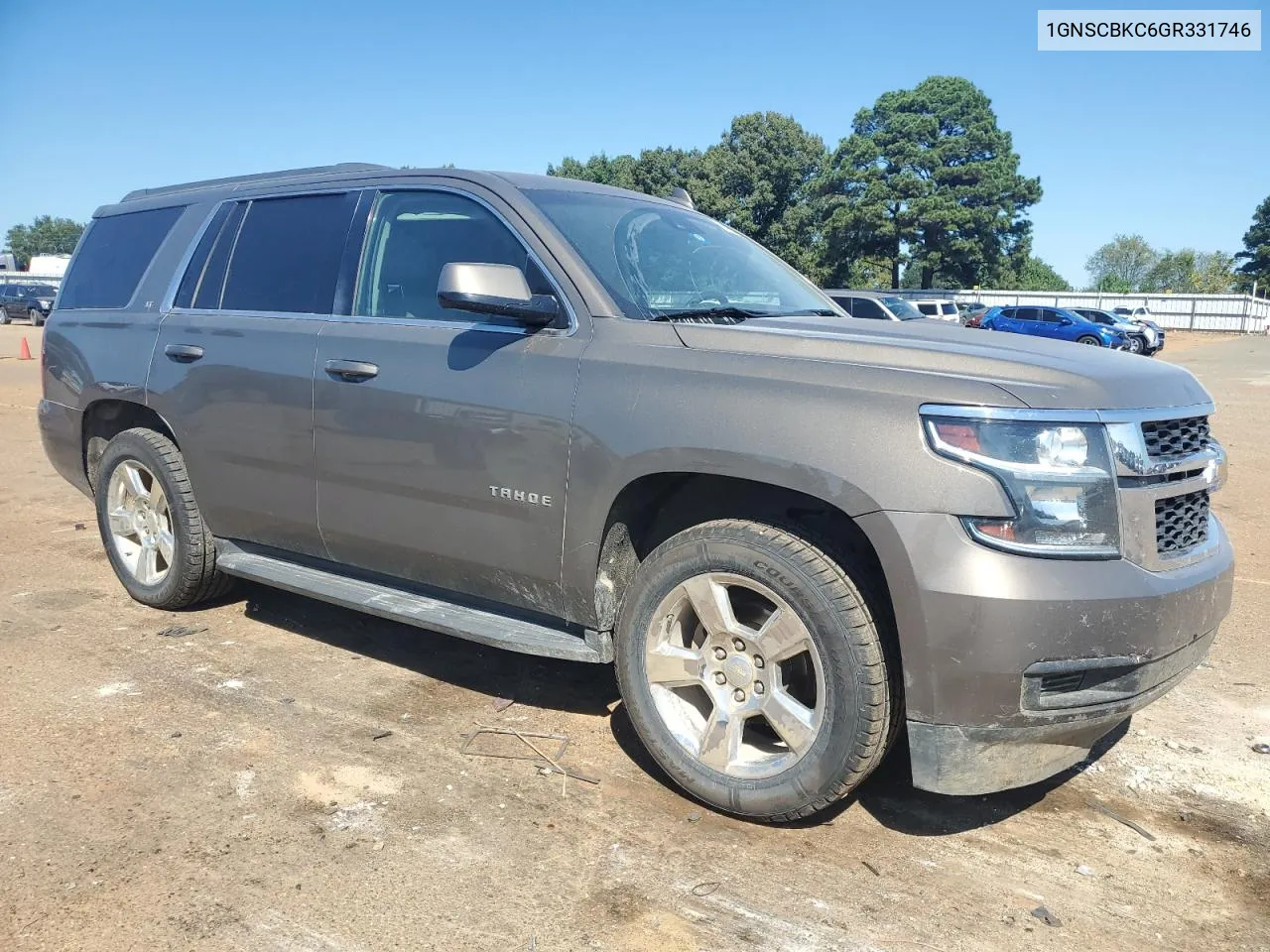 2016 Chevrolet Tahoe C1500 Lt VIN: 1GNSCBKC6GR331746 Lot: 74059634