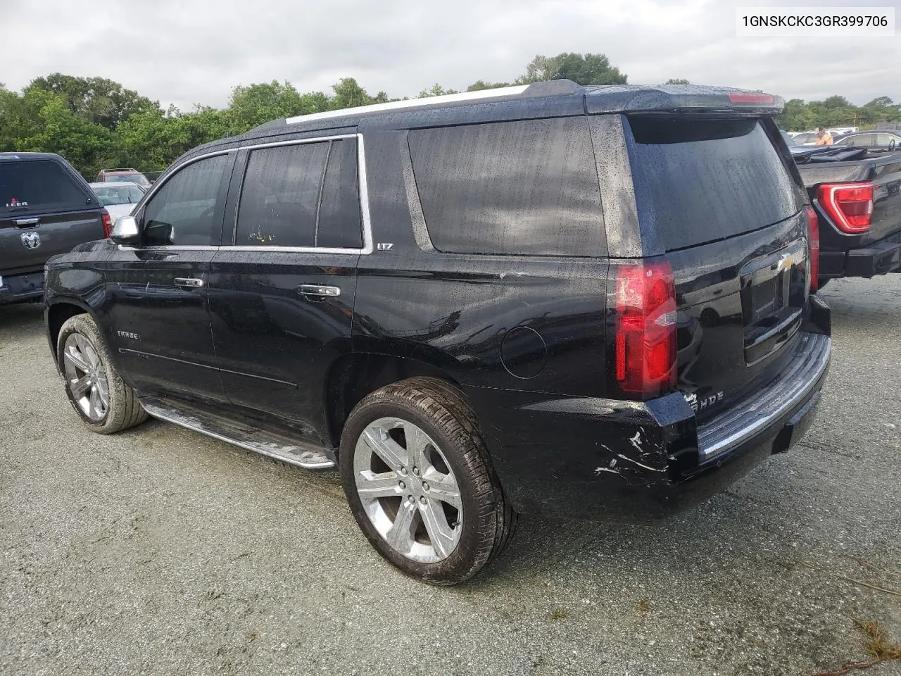 2016 Chevrolet Tahoe K1500 Ltz VIN: 1GNSKCKC3GR399706 Lot: 74239714