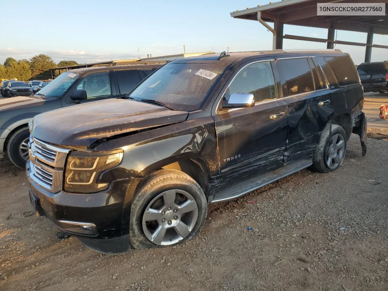 2016 Chevrolet Tahoe C1500 Ltz VIN: 1GNSCCKC9GR277560 Lot: 74314284