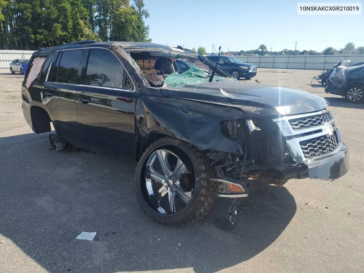 2016 Chevrolet Tahoe K1500 Ls VIN: 1GNSKAKCXGR210019 Lot: 74568754