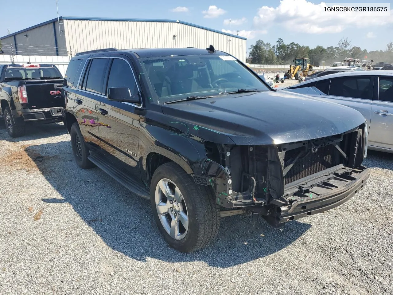 2016 Chevrolet Tahoe C1500 Lt VIN: 1GNSCBKC2GR186575 Lot: 74747764