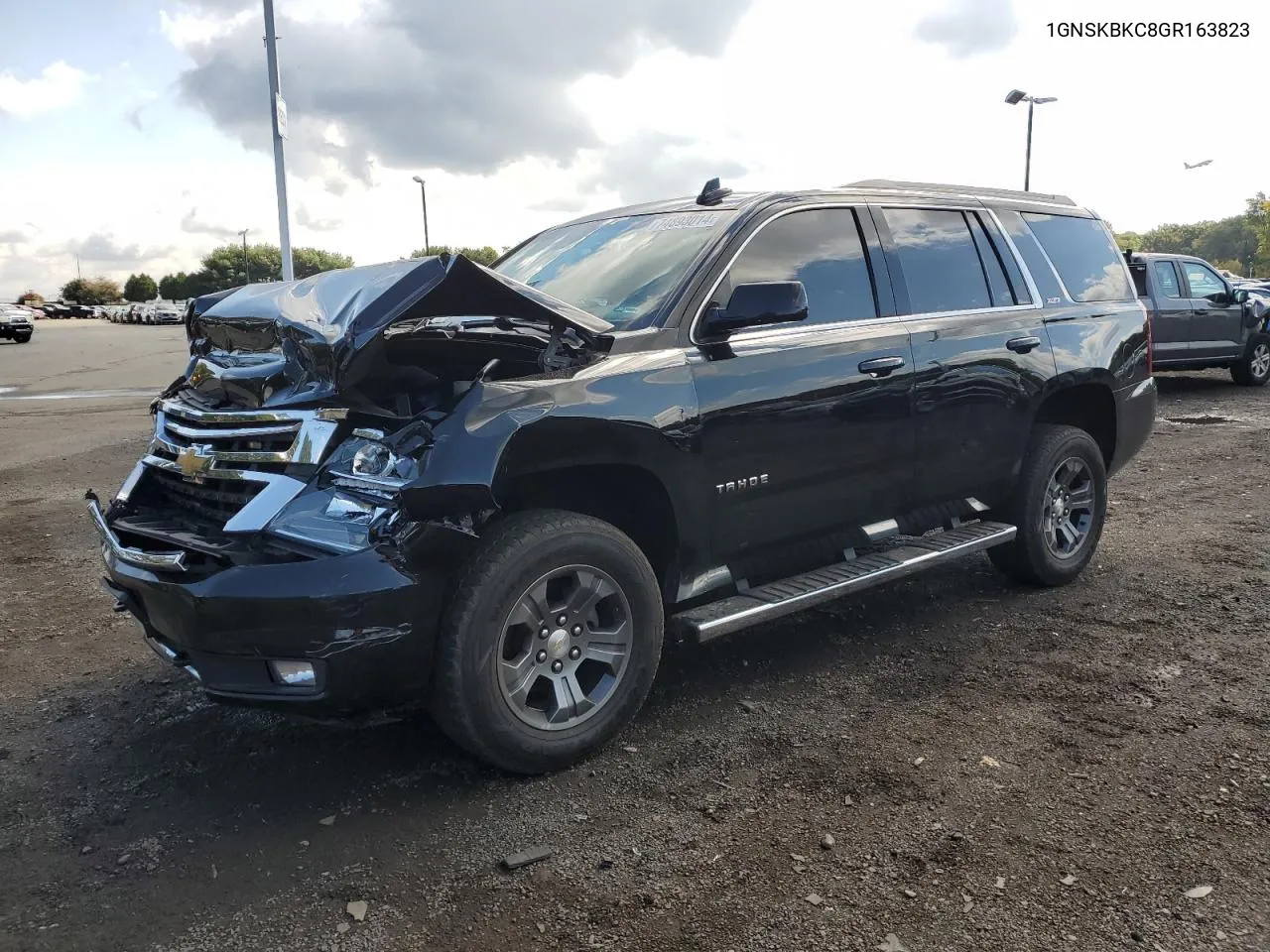 2016 Chevrolet Tahoe K1500 Lt VIN: 1GNSKBKC8GR163823 Lot: 74893014