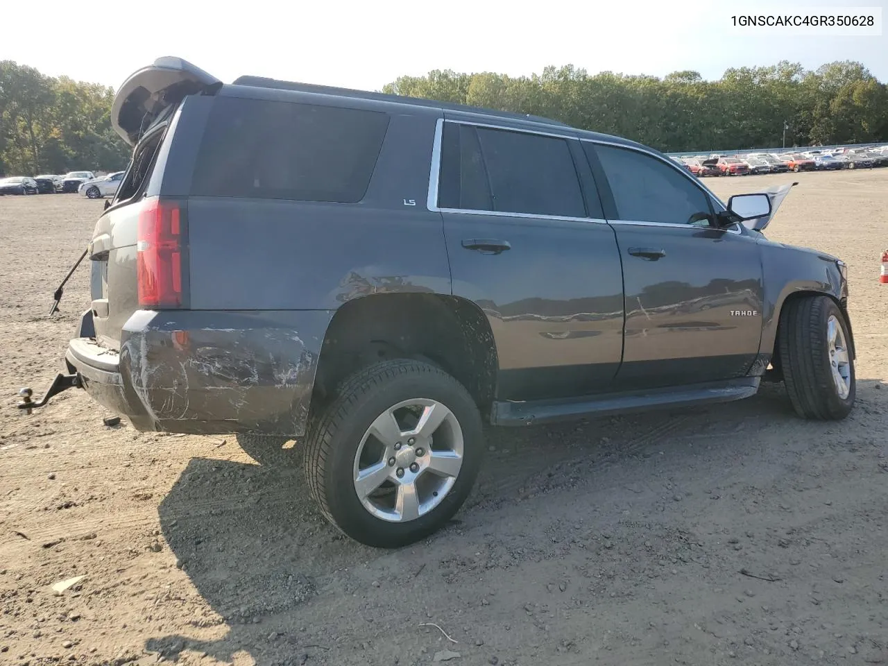 2016 Chevrolet Tahoe C1500 Ls VIN: 1GNSCAKC4GR350628 Lot: 74956264