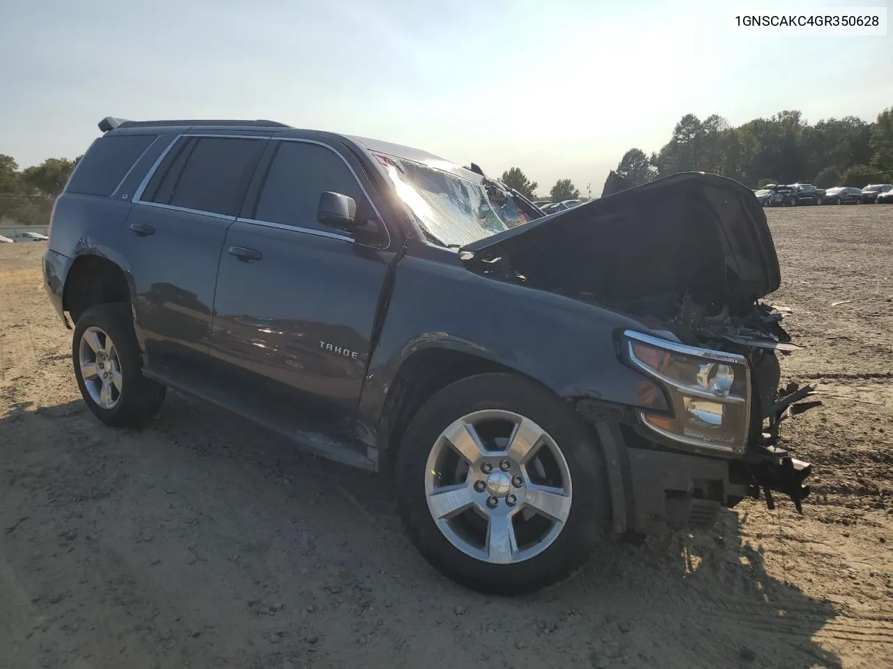 2016 Chevrolet Tahoe C1500 Ls VIN: 1GNSCAKC4GR350628 Lot: 74956264