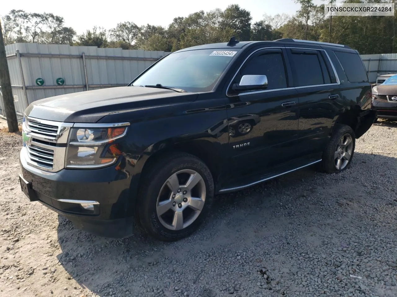 2016 Chevrolet Tahoe C1500 Ltz VIN: 1GNSCCKCXGR224284 Lot: 75035454