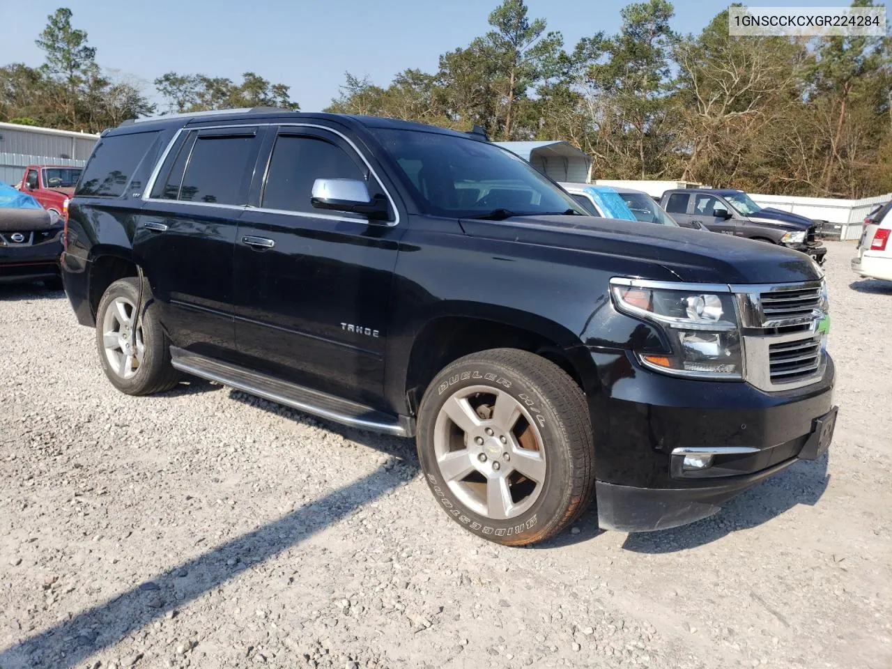 2016 Chevrolet Tahoe C1500 Ltz VIN: 1GNSCCKCXGR224284 Lot: 75035454