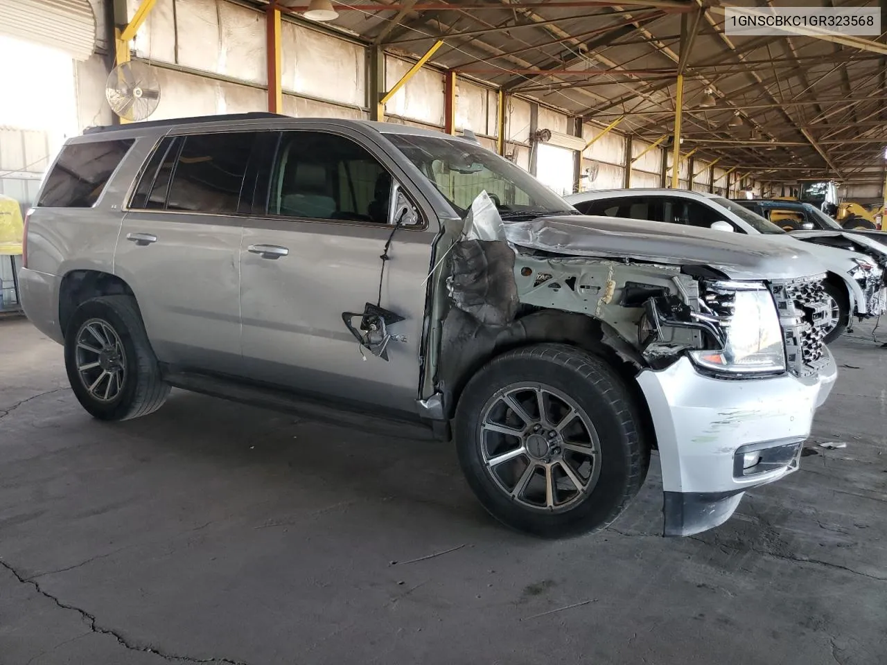 2016 Chevrolet Tahoe C1500 Lt VIN: 1GNSCBKC1GR323568 Lot: 75049404