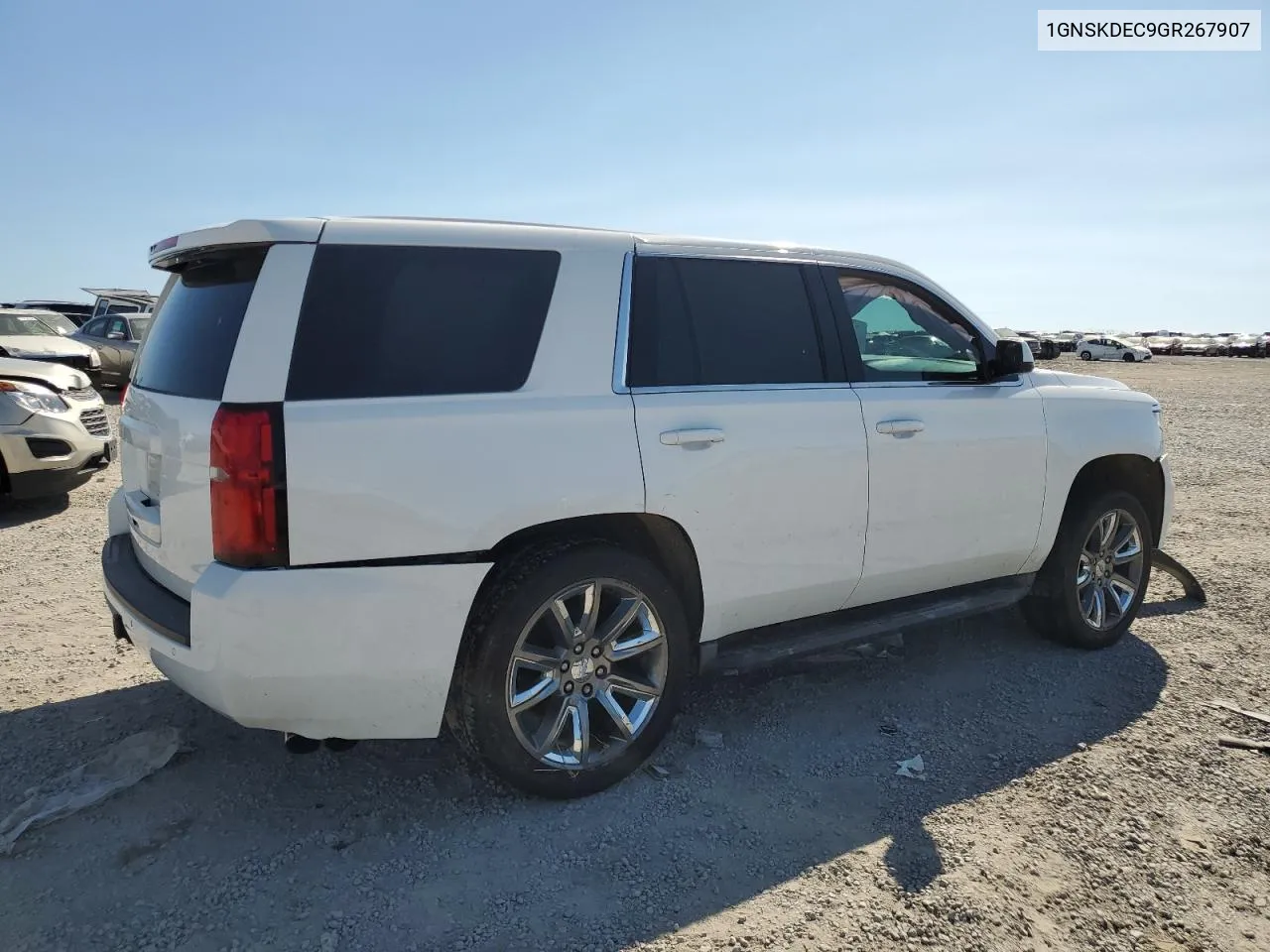 2016 Chevrolet Tahoe Police VIN: 1GNSKDEC9GR267907 Lot: 75193904