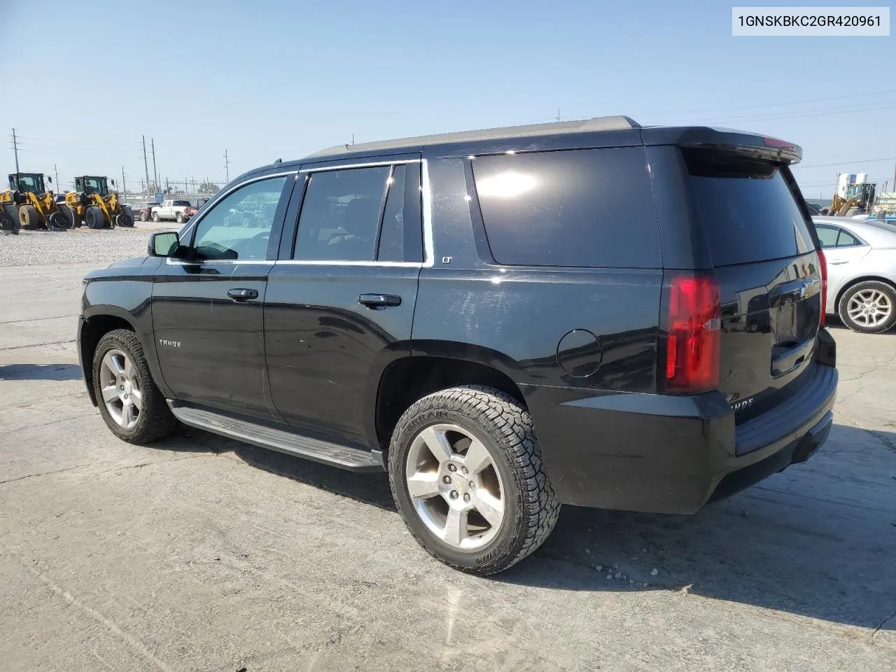 2016 Chevrolet Tahoe K1500 Lt VIN: 1GNSKBKC2GR420961 Lot: 75195884