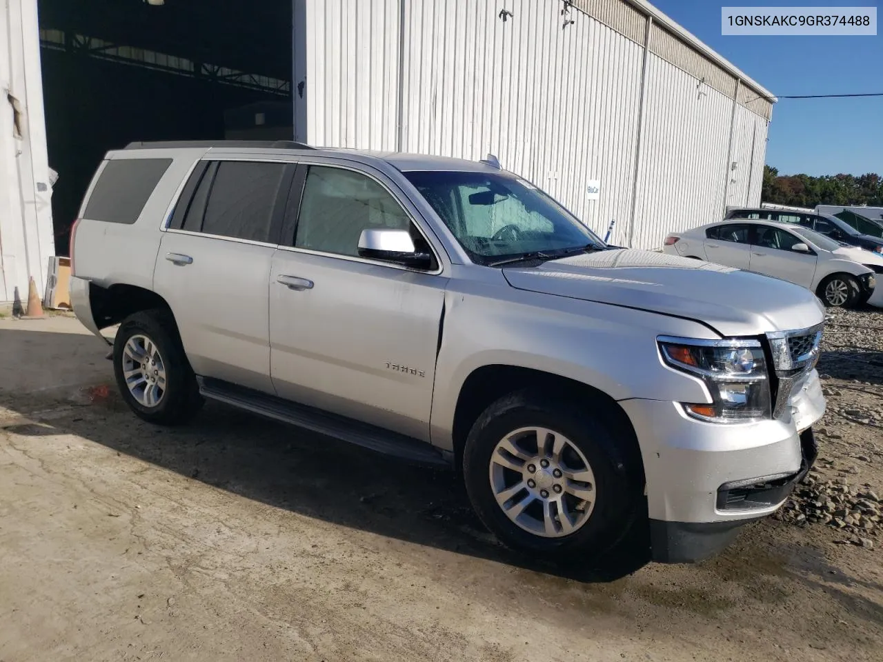 2016 Chevrolet Tahoe K1500 Ls VIN: 1GNSKAKC9GR374488 Lot: 75224624