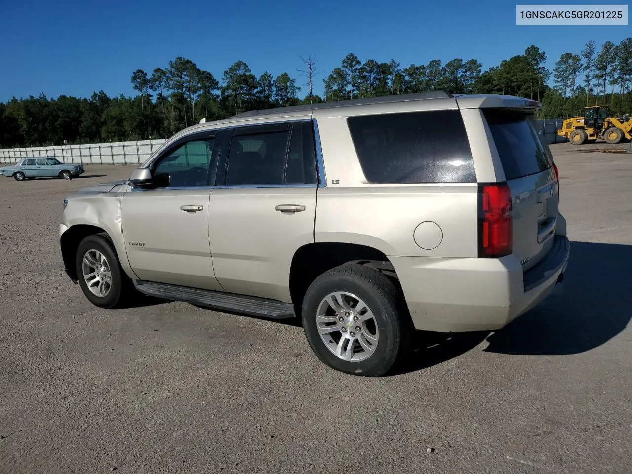 2016 Chevrolet Tahoe C1500 Ls VIN: 1GNSCAKC5GR201225 Lot: 75287114