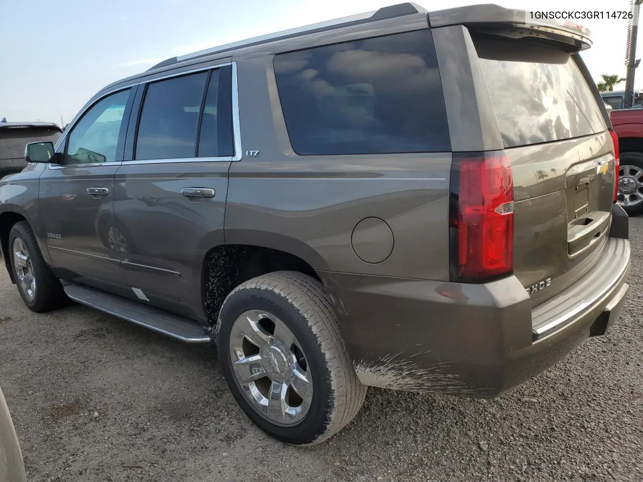 2016 Chevrolet Tahoe C1500 Ltz VIN: 1GNSCCKC3GR114726 Lot: 75310964