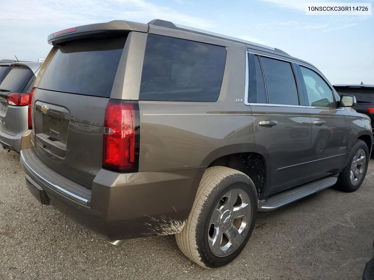 2016 Chevrolet Tahoe C1500 Ltz VIN: 1GNSCCKC3GR114726 Lot: 75310964