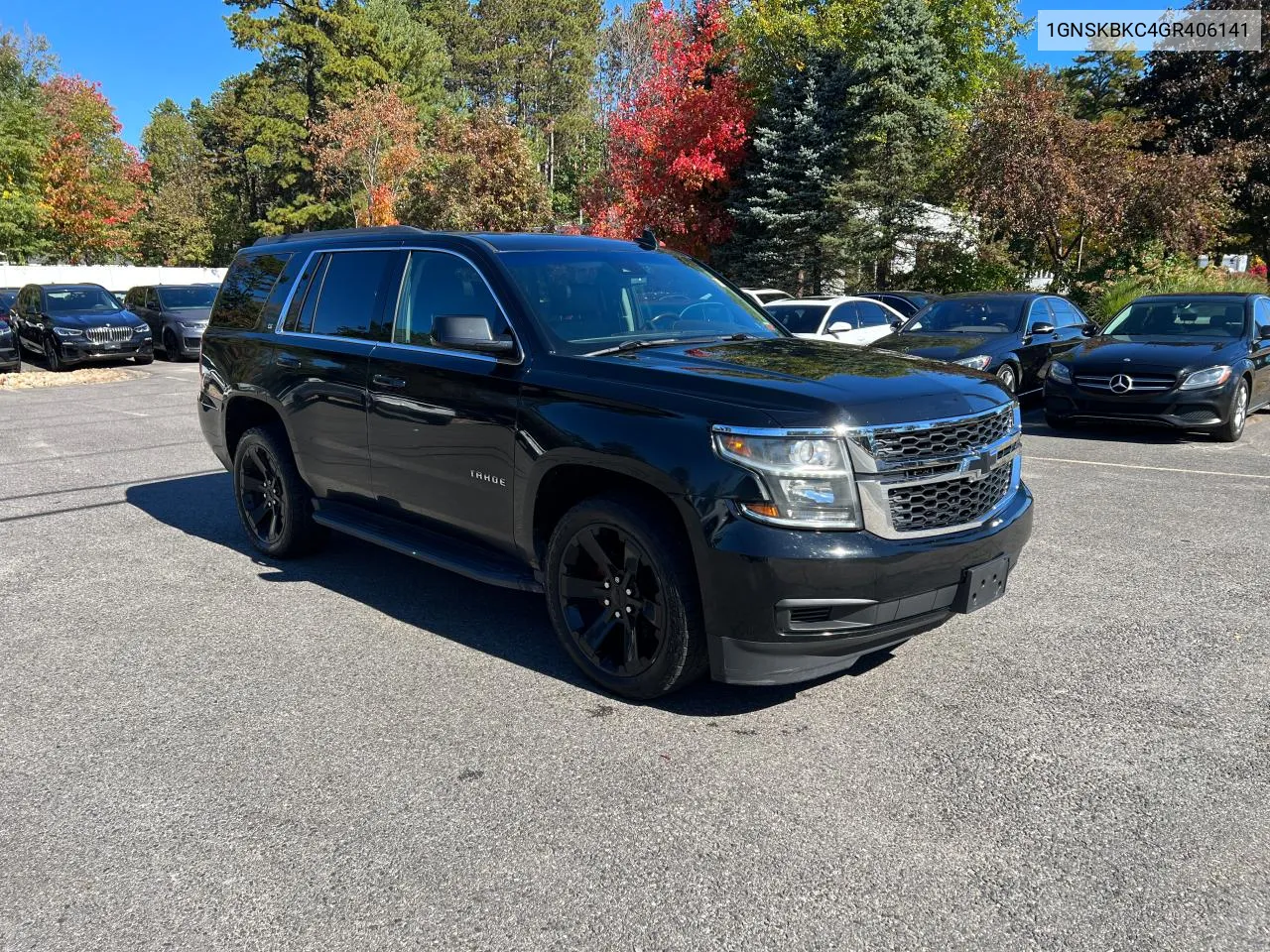 2016 Chevrolet Tahoe K1500 Lt VIN: 1GNSKBKC4GR406141 Lot: 75503364