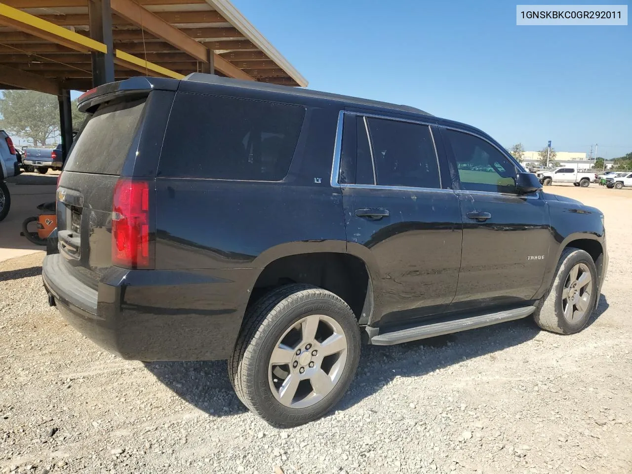 2016 Chevrolet Tahoe K1500 Lt VIN: 1GNSKBKC0GR292011 Lot: 75789454