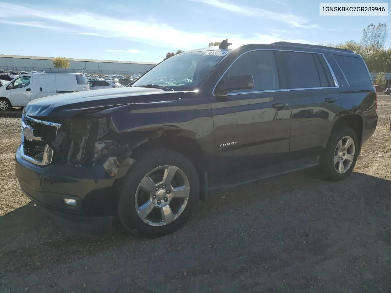 2016 Chevrolet Tahoe K1500 Lt VIN: 1GNSKBKC7GR289946 Lot: 76122214