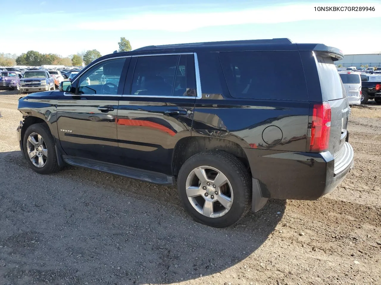 2016 Chevrolet Tahoe K1500 Lt VIN: 1GNSKBKC7GR289946 Lot: 76122214